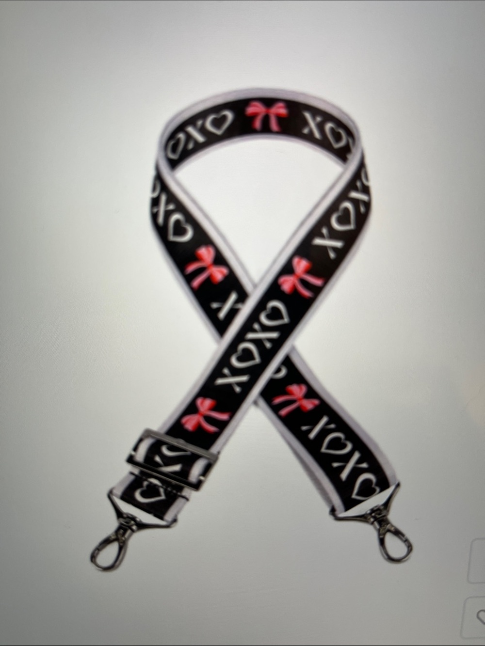 LUG - 1.5” XOXO Webbed Strap from the Love Accessory 3 pc Bundle